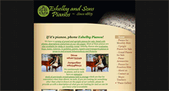 Desktop Screenshot of eshelbypianos.com